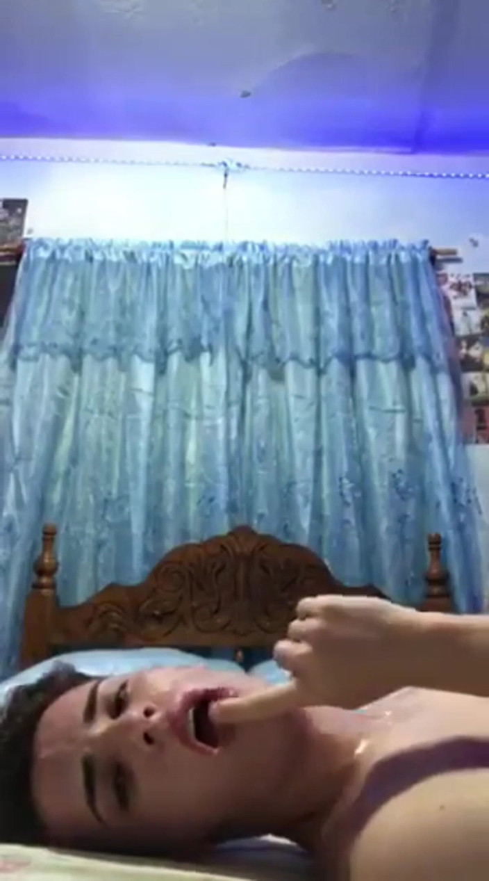 Rent A Gay Productions: Cuban Teen Cumshot Himself in His Mouth