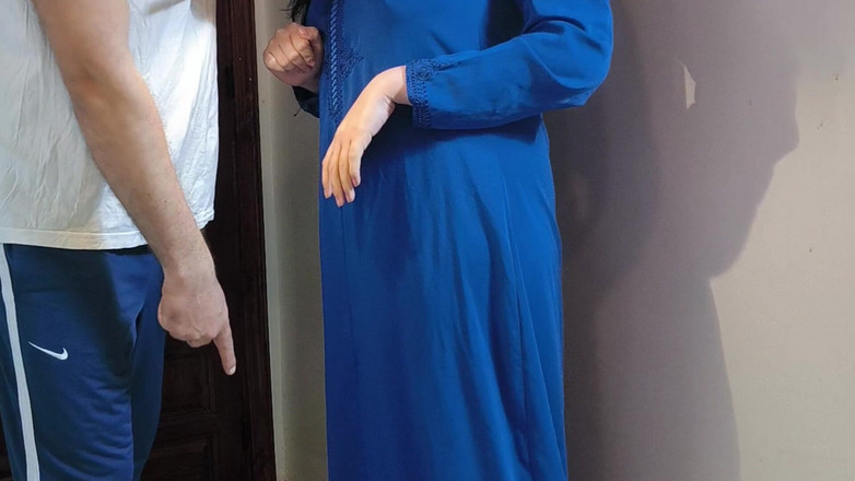 Basant Arab: Sharmotta iri güzel evli kadın Mısırlı