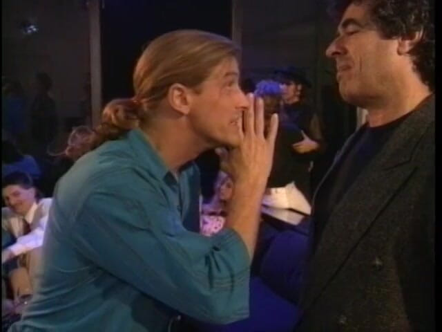 American Idol X: Sexy blonde pussy licking pussy fucking in the kitchen