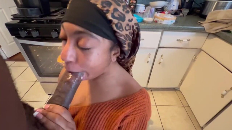 Fijii pornbox: Bbc kouření v kuchyni