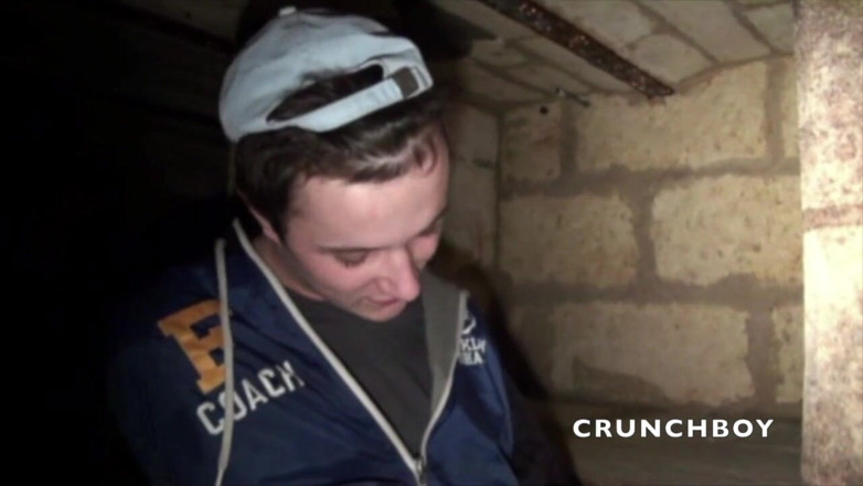 Crunch Boy: Feminatz twink fucked by Theo in discret basement