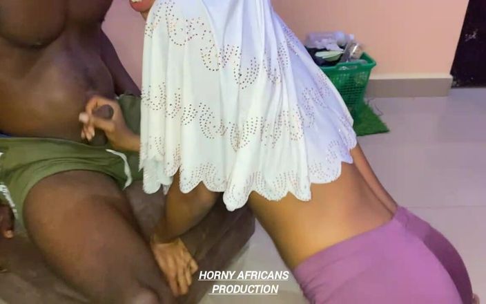 Horny Africans: Horny Stud Stretched Skinny Babe Wet Tight Cunt