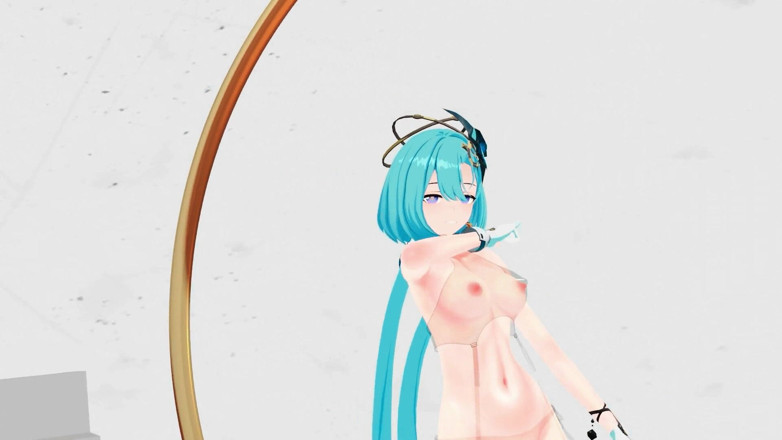 Smixix: Honkai Impact 3rd Griseo Przezroczysta odzież rozbierz nagie taniec Hentai [a] ddiction...
