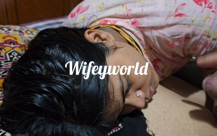 Wifeyworld2025: 彼女の口に温かいザーメンを装填する