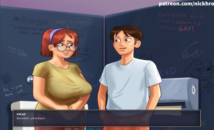 Cartoon Universal: Summertime saga part 109 (Turkish sub)