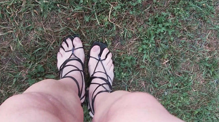 JonasBen: Draußen Camping TV CD Masturbation im freien