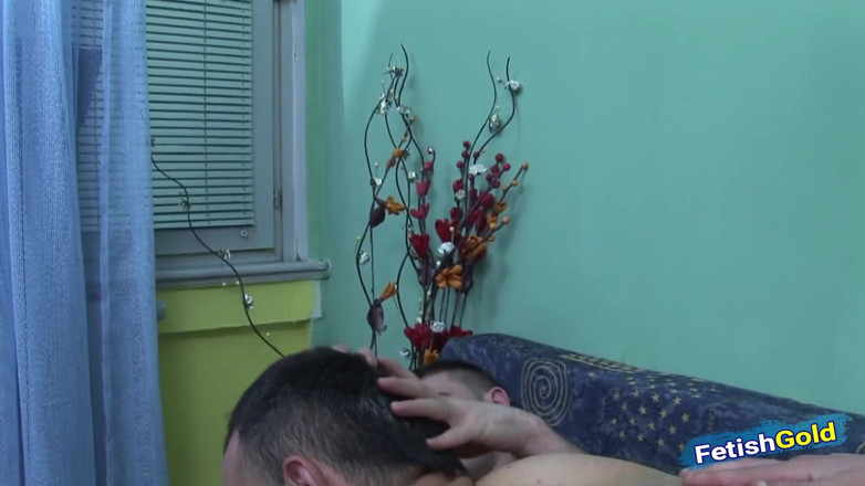 Gay Life: Three gay friends enjoy sucking their big cocks before having...