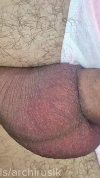 Cute Sissy Licks the Asshole and Fucks the Ass, Filling the Smooth Hole with Cum