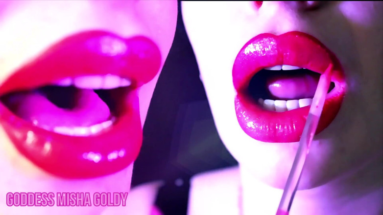 Goddess Misha Goldy: You will never be strong enough to say no to...