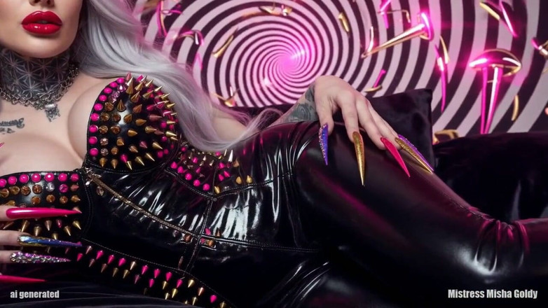 Goddess Misha Goldy: Aroma Claws Sniff, Hold, Stroke