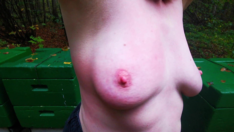 Bouncy Tits Action: 1000 Hard Tit Slaps, 100 to Naked Cunt