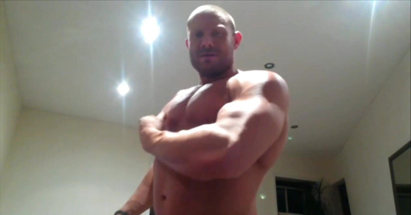 Jack stacked: Поклонение потной мускулистой после спортзала