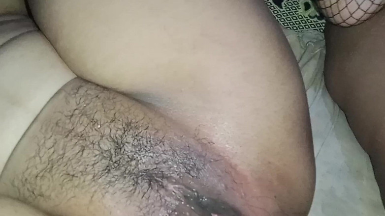 Babang endut: Kongkek batang kecil memancut pepek