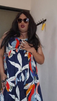 Hot Summer Girl Sweaty Bitch on Beach