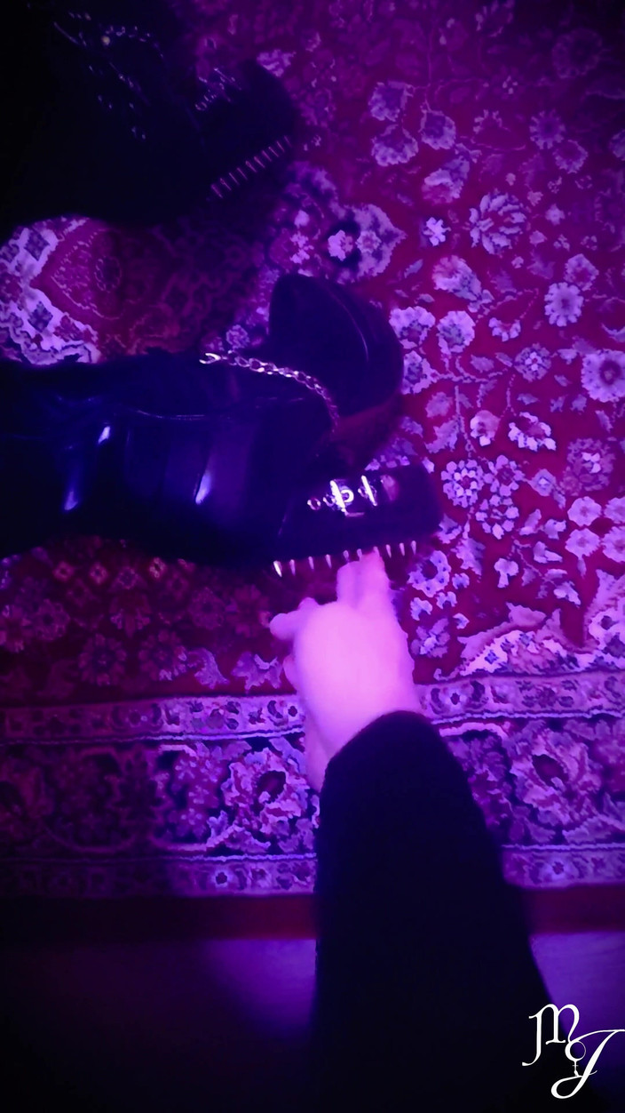 DeesseJulia: Nový korzet a kožené boty - Paní Julia