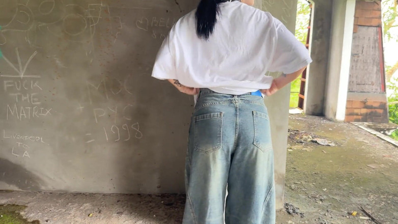SkinLovers: Hard Sex with Slutty Alternative Girl in an Abandoned Building