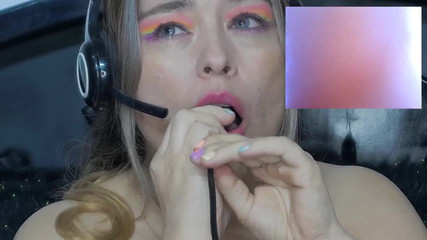 Angel eyes studio: Je joue avec deux godes dans ma bouche et un...