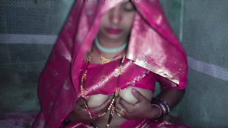 Bangala bhabhi: 인도 형수 Suhagraat 하드코어 정액과 섹스