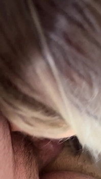 His Dick Has Shrunk! Sucking His Tiny Dick with the Foreskin up so He Doesn’t Cum Lol