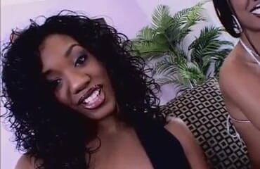 Black Sinner: Huge black anal penetrated threesome party