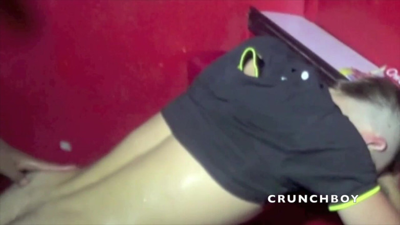 Crunch Boy: Amateur interracial gang bang in the club in Paris