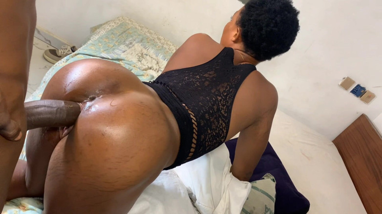 Ebony foreva srudio: Huge Monster BBC Stretch Petite Juicy Tight Pussy Missionary Creampie