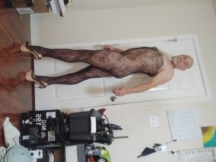 MrLeggs: Vechi ciorapi nou corp aspect bun și Feelin obraznic warpped în net...