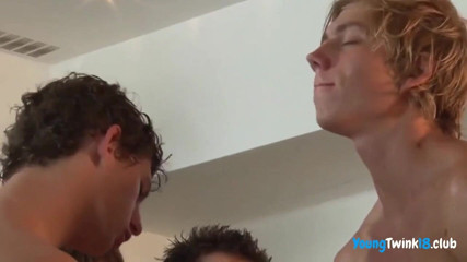 Sam Cox 18: Hot orgy gay twink and hard fuck bareback