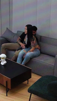 What a! I Fuck My Stepsister's Best Friend Through Ripped Jeans While We Play One