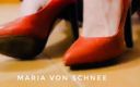 Maria Von Schnee: Fetish red shoes