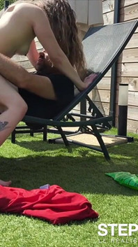 Secretly Gets Fucked by Stephaneprodx by the Pool
