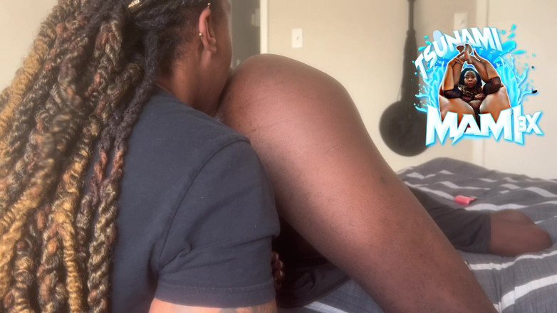 Tsunami mami: A Rimjob for a Chocolate Ass