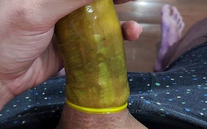Lk dick: My New Colorful Condom.