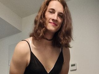 Macey97: Having Fun in My New Dress