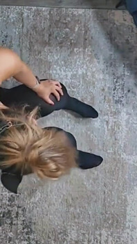 Reminding Him He Belongs Under Me Femdom Wrestling