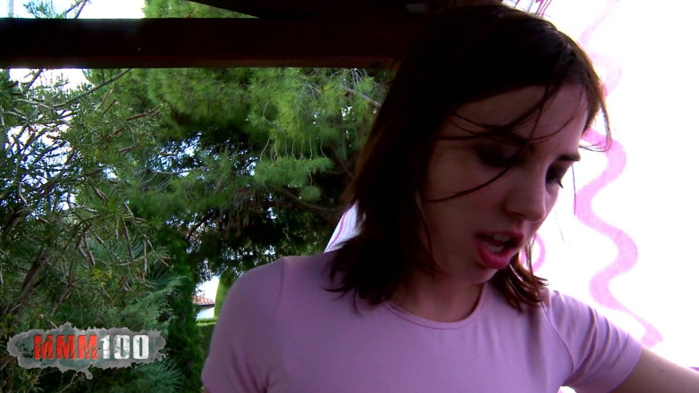 MMM100: Videoclip sexy: C4s Aranxa Rey Leggings stând pe față