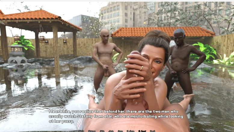 XXX Games Bunk: Perfecte huisvrouw - gameplay - rollenspel - gezwollen poesje en spa-plezier met oude...