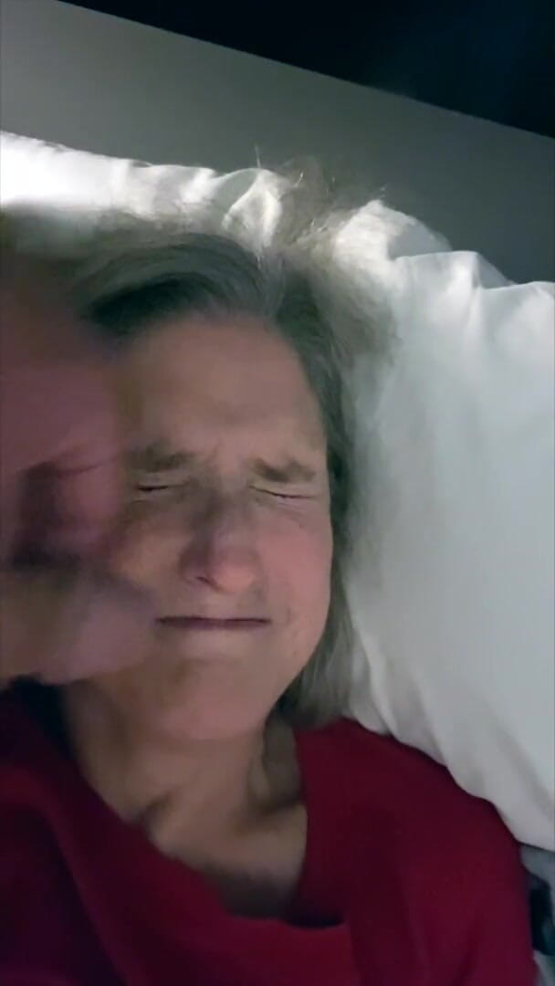 Squirting Senior: Morning Facial for the Wife