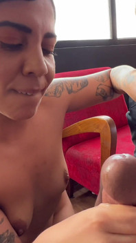 Unfaithful Wife Fulfilling Fantasy of Giving Her Pussy to 2 Guys