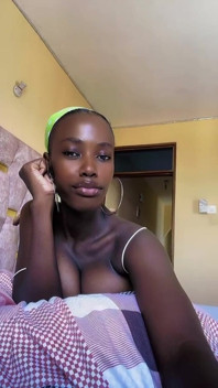 Sexy Natural Kenyan Ebony Babe Short Clip Just for You #02