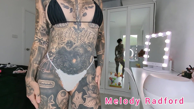 Melody Radford: Micro Bikini and Lace G String Try on Haul Petite...