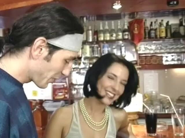German Homemade: Stunning German Babe Gets Her Muff Destroyed at the Bar