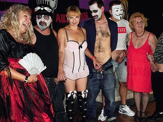 Only Taboo: Halloween Mature Anal Party Orgy