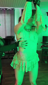 Lesbian Couple Dominated by Domina Dark