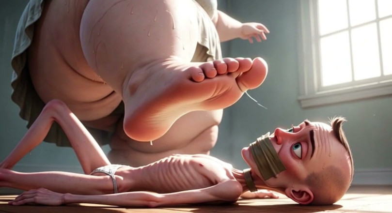 YOUR BEST FANTASY: SSBBW tvrdě šuká na tváři člověka - ponížení