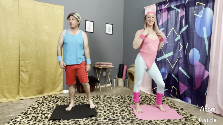 Adam Castle Trans: Полностью 80-х XXX: Аэробика и с сексуальным трансом, часть 2