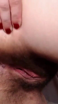 Natural Horny Brunette Shows off Ass Tits and Holes