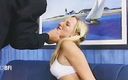 House of lords and mistresses in the spanking zone: Slavesex 098 - une adolescente blonde se fait tourmenter les tétons et...