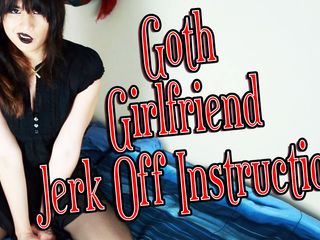 Melissa Masters: Goth girlfriend jerk off instruction