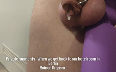 DeesseJulia: Private Moments and Ruined Orgasm in a Cage for My...